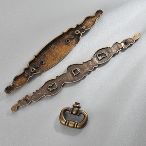 Nouvelle <span class=keywords><strong>Commode</strong></span> de Style Chinois en Alliage de Zinc avec Poignées Imprimées à Rayures Américaines pour Meubles, Tiroirs, Armoires, Cuisine, <span class=keywords><strong>Chambre</strong></span> et Salle de Bain - Product Image 4