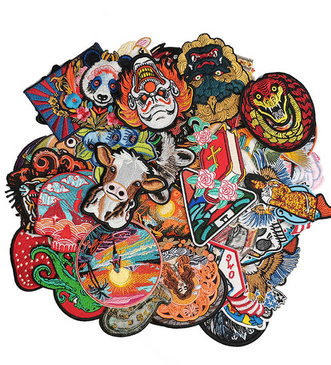 Custom Letters 3D Puff Embroidery Patches for Caps & Jeans