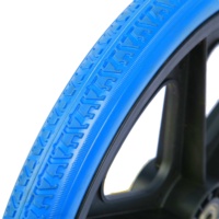 Roue de vélo de 16 pouces jante en plastique roue libre plate