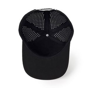 Custom Logo Perforated Performance Cap Laser Cut Snapback <b>Hat</b> Mesh Baseball Caps for Outdoor Event - Product Image 5