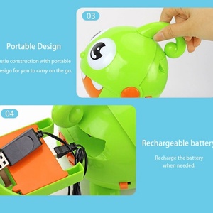 SJY-V02 Juguete de Burbujas con Forma de Dragón, Máquina de Burbujas Eléctrica Automática, Divertido Juguete de Verano para Regalo - Product Image 5