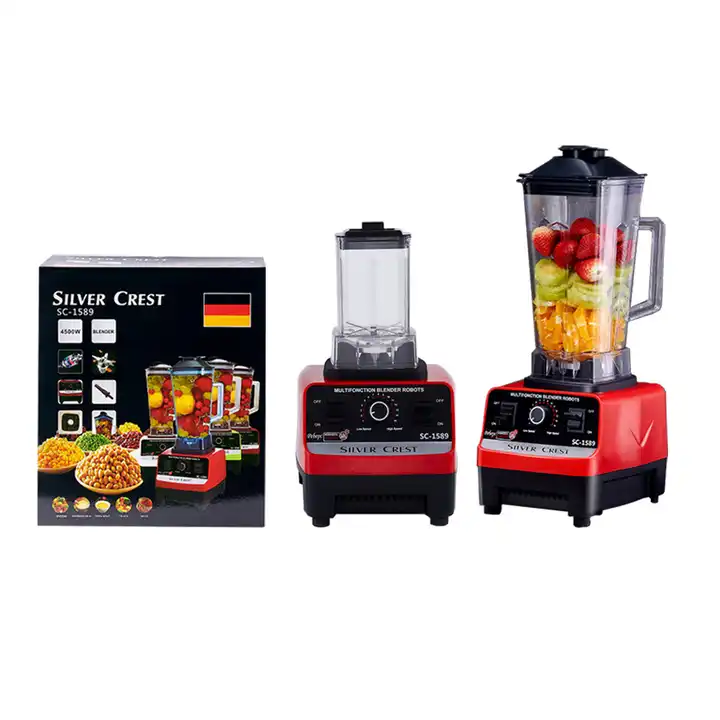 2 in 1 silver crest blender with 2 cups 4500w