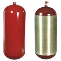 Cilindros de Gas GNC (Gas Natural Comprimido) de Segunda Mano, Aptos para Usarse como Tanques de Almacenamiento de Gas para Vehículos