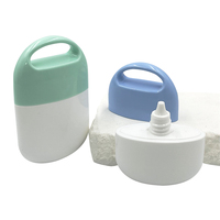 Nouveau flacon vide pour crème solaire, crème pour les mains, lotion solaire, conteneur cosmétique, matériel d'emballage en gros, 30g/50g, portable