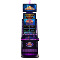 Gabinete de Juego Giratorio Ajustable con Monedas para Entretenimiento Interior, Metálico, 1 Español, Japonés