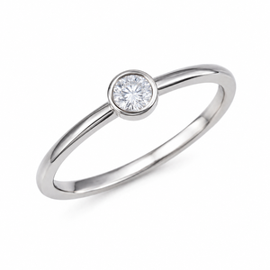 Anello Rotondo da Donna Stile Semplice per Uso Quotidiano Accessorio da Dito - Product Image 1