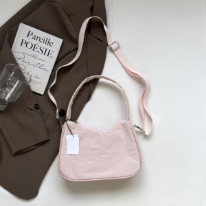 Nuova Borsa a Tracolla/Spalla AIL Personalizzata per Donne, Alla Moda, Leggera, Grande Capacità, in Nylon, con Cerniera, Due Cinghie, Resistente all'Acqua - Product Image 4