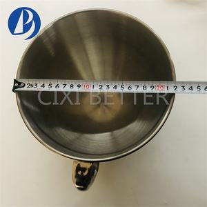 Vente d'usine <span class=keywords><strong>Bol</strong></span> mélangeur en acier inoxydable 4,5QT 5QT avec poignée pour accessoires d'attache KA - Product Image 5