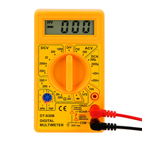 LCD Auto Range Digital Voltmeter Ohmmeter Volt Tester Analysis Instrument DT-830B Electrical Instrument Multimeter