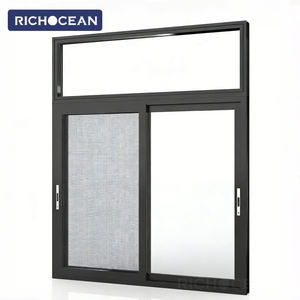 Fenêtres coulissantes en aluminium ultra-étroites insonorisées RICHOCEAN, modernes, avec isolation thermique, vitrage extérieur - Product Image 2