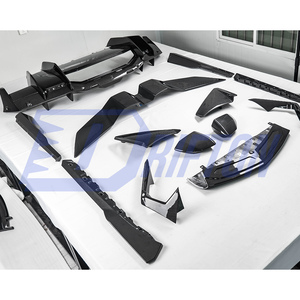 Visible Carbon Fiber <b>Rear</b> <b>Spoiler</b> For Lamborghini Revuelto - Product Image 4