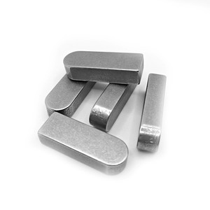 Clavette de machine plate parallèle à extrémités rondes et carrées en acier inoxydable 304 316, sur mesure, norme chinoise DIN6885AB - Product Image 5