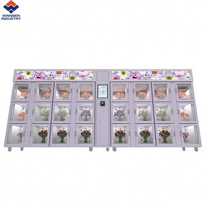 Distributeur automatique de bouquets de fleurs haut de gamme Winnsen, personnalisable en libre-service avec un retour sur investissement élevé - Product Image 4