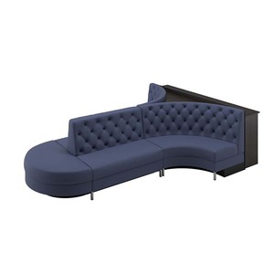 Muebles de Cuero Contemporáneos Personalizados para <span class=keywords><strong>Restaurante</strong></span> o Salón de Bolos, Asientos de Madera para Salón de Bolos - Product Image 4