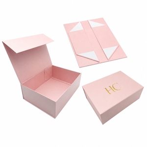 Boîte cadeau magnétique pliable, emballage cadeau haut de gamme, économie sur les frais de livraison, logo personnalisé, vente en gros directe d'usine - Product Image 1
