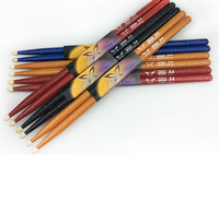 Mesin Cetak Jet Genggam Sablon Custom LOGO Fluoresen 5A 5B 7A Drumstick Alat Musik Lainnya