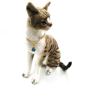 Colliers pour animaux de compagnie en cristal personnalisé avec perles, cristal <span class=keywords><strong>Swarovski</strong></span> en forme de cœur, classique, durable, en alliage, plastique, fibre solide, rubans pour animaux, entraînement - Product Image 2