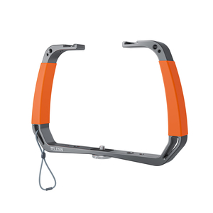 Telesin - Soporte de Aluminio con Doble Empuñadura <span class=keywords><strong>para</strong></span> <span class=keywords><strong>Gimbal</strong></span>, Estabilizador de Cámara <span class=keywords><strong>para</strong></span> DSLR, GoPro y Cámaras de Acción - Product Image 4
