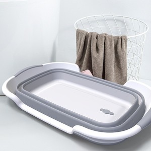 <span class=keywords><strong>Vasca</strong></span> Pieghevole per Animali Domestici da 27L, <span class=keywords><strong>Vasca</strong></span> Multiuso con Foro di Scarico e Raccoglitore di Peli per Doccia e Stoccaggio - Product Image 5