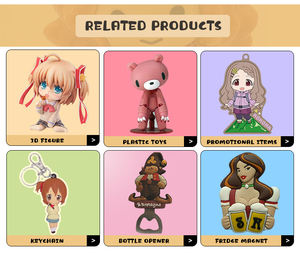 Action Figure personalizzabile in vinile in resina eco-friendly Designer di cartoni animati Anime ragazza giocattolo decorazione per la casa figurina OEM Art Maker 1:8 scala - Product Image 5