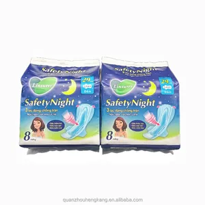 Linsurer Disposable Female Ultra Thin Night Use Sanitary Pads Brands Pads for Women Organic Cotton Pads Period Panties