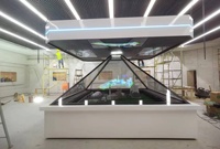Nouveauté Tongheng 2.5M Modèle 3D Pyramide Démonstration d'Objet Réel Table de Sable Holographique Vitrine Utilisation Intérieure OEM Direct Réel