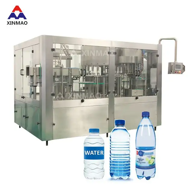 2024 Nieuwe Hete Verkoop Fabriek Levering Hoogwaardige Fles Water Productielijn/8000bph 3 In 1 Mineraalwater Vulmachine
