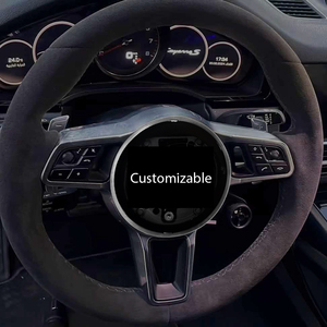 Actualización Premium para montaje de volante Alcantara para <span class=keywords><strong>Porsche</strong></span> Panamera Cayman TT 911 718 992 991 estilo deportivo <span class=keywords><strong>comprar</strong></span> en línea ahora - Product Image 5