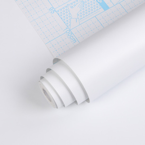 Jinyi mármore PVC impermeável cozinha armário branco impermeável decoração parede contato papel Makeover folha auto-adesivo wallpaper - Product Image 4