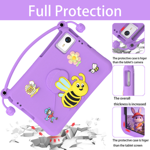 Funda Protectora de Espuma EVA a Prueba de Golpes para Tablet Lenovo Tab <span class=keywords><strong>Idea</strong></span> de 11 Pulgadas TB-335 TB-336FU 2025, con Soporte y Asa para Niños - Product Image 4