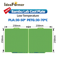 Cool Plate membangun 258*258mm Hotbed digunakan untuk 3d Printer Bambu Lab X1 X1C P1S P1P A1
