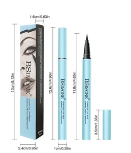 Crayon Eyeliner Liquide Ultra Fin Imperméable Longue Tenue Anti-Bavures Noir pour Maquillage des <span class=keywords><strong>Yeux</strong></span> - Product Image 4