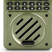 Amplificateur vocal portable Y819 pour 5 voix avec écran numérique LED, radio FM, lecteur MP3, USB, TF, AUX pour l'enseignement et les guides touristiques