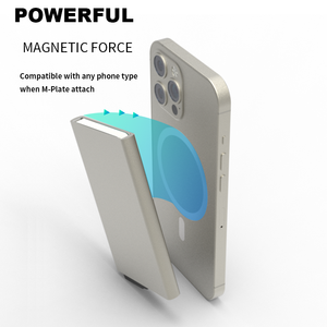 Portefeuille pour cartes de crédit en aluminium CardHoda avec fonction anti-vol, sans fermeture, 8 mm d'épaisseur, multifonctionnel pour usage professionnel - Product Image 2