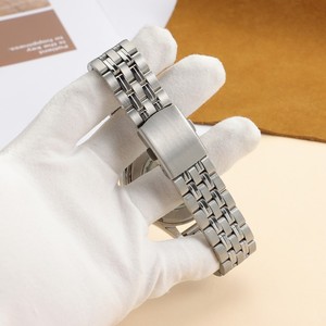 Bracelet de montre en acier inoxydable de haute qualité Upro, 22 mm, 20 mm, boucle pliante à cinq maillons, bracelet de montre en métal - Product Image 5