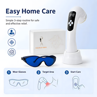 Appareil laser froid haute puissance 810 nm essentiel pour la famille, certifié CE, léger et portable, soulage les douleurs musculaires, la sciatique et les blessures sportives