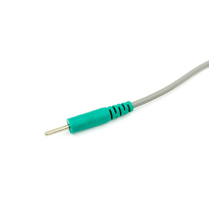 Aangepaste Medische Flexibele Kabel 4.0Mm Bananenplug Naar <span class=keywords><strong>2</strong></span>.<span class=keywords><strong>0</strong></span> Pin Ecg <span class=keywords><strong>Eeg</strong></span> Kabel Voor Bouw Pvc Tpu Jasje Emg Naalddraad - Product Image 4