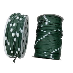 Aoying DC12V 1000Pixel Green Wire Dual Signal 4Pin LED Pebble Seed Pixel String Light 10CM Espaciado RGBIC Direccionable Fairy Light - Product Image 3