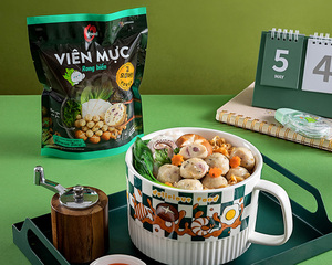 O'food Bolas de Calamar y Algas Congeladas 300g, Albóndigas de Mariscos Premium Estilo Coreano para Hotpot y Frituras, Snack Alto en Proteínas, a Granel - Product Image 3