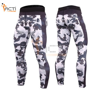 Tela cómoda Hombres Sublimación Pantalones de compresión Diseño personalizado Estilo de moda Hombres Pantalones - Product Image 1