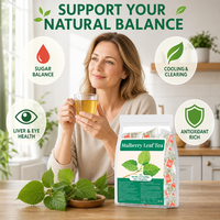 Tisane de Feuilles de Mûrier 30 Sachets 90g – Soutien Naturel au Métabolisme, Détox, Bien-être et Équilibre Glycémique – Complément Alimentaire OEM Vente en Gros