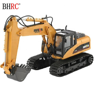 Camión Excavador de Control Remoto 1550 1/14 2.4G 15CH, Simulación Realista de Camión de Ingeniería con Agarre para Madera, Juguetes de Excavadora RC - Product Image 4