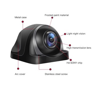 Monitor de cámara AHD de 7 pulgadas con 4 pantallas, impermeable, visión nocturna, para camiones Rosenbauer, <span class=keywords><strong>Oshkosh</strong></span>, camiones de bomberos y vehículos de rescate - Product Image 4