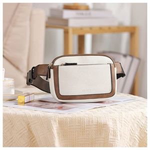 Wholesale Custom 3 Zipper Pu <b>Men</b> Travel Outdoor Fanny Pack Leather Crossbody Belt Bag Women Waist Bags - Product Image 3