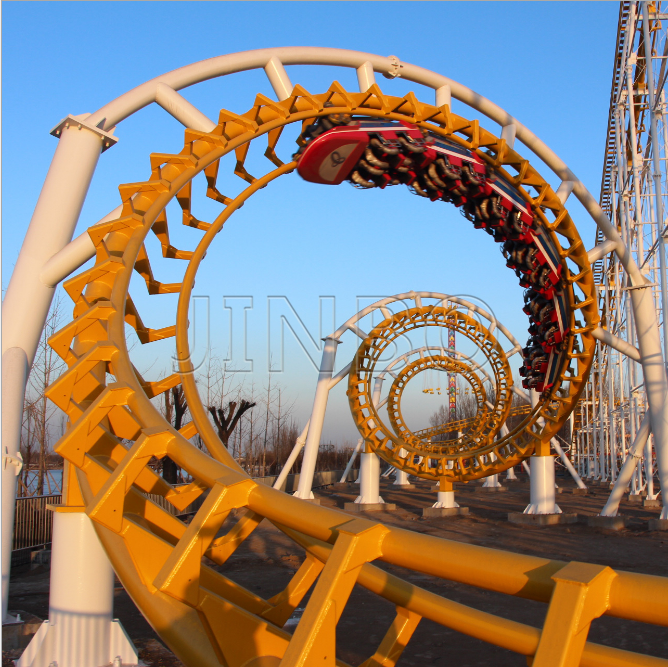大型ジェットコースター遊園地乗り物6リング| Alibaba.com