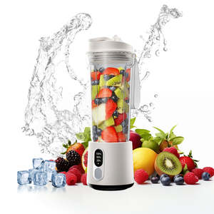 <span class=keywords><strong>Mixeur</strong></span> centrifuge puissant USB 4000 mAh, batterie multi-usage, portable pour l'extérieur, pour <span class=keywords><strong>fruits</strong></span> frais, smoothies, 18000 tr/min, en acier inoxydable - Product Image 5