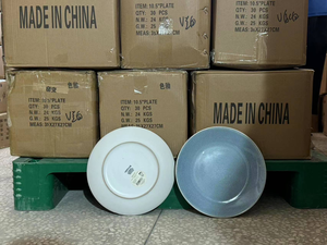 Set alat makan Klasik + periuk bentuk bulan + piring makan lapisan padat + piring penjualan bagus + produsen + periuk harga murah - Product Image 6