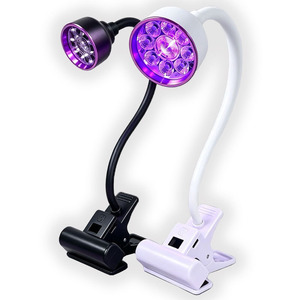 Nouvelle <span class=keywords><strong>lampe</strong></span> UV LED rechargeable par USB 27W avec clip, 2 en 1, écran LCD, sécheuse à ongles, <span class=keywords><strong>lampe</strong></span> de bureau pour usage en salon - Product Image 3