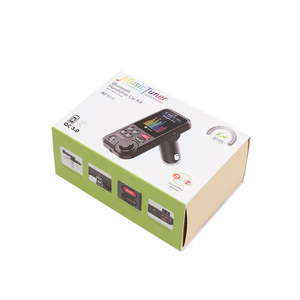 Ot-transmisor portátil de luces de colores para coche, 3.1A cargador USB, reproductor MP3 multifunción para coche con USB tipo C - Product Image 6