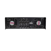 Amplificateur audio professionnel avec circuit de classe H, 4 canaux, offrant 800W, 1000W, 1200W, 1300W, 1500W au choix